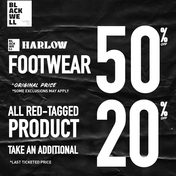 50% Off Exclusive Brand Footwear